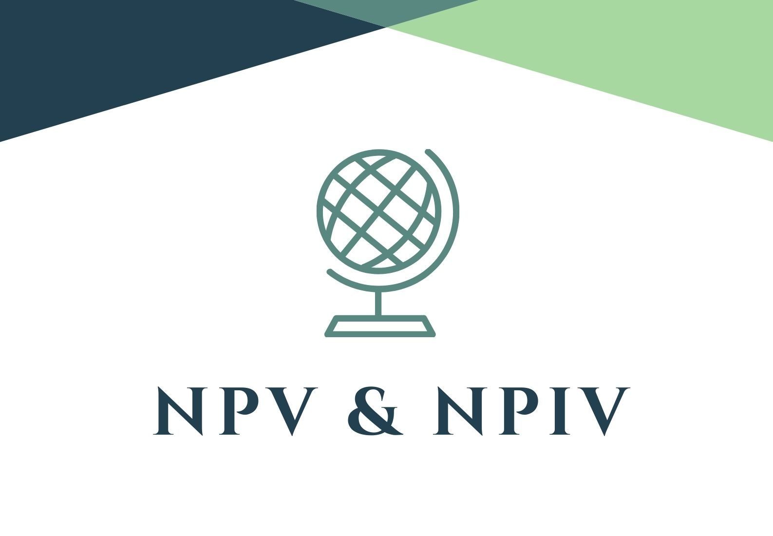 NPV & NPIV explained