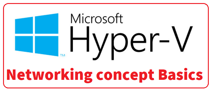 Microsoft Hyper-V – Networking concepts Basics