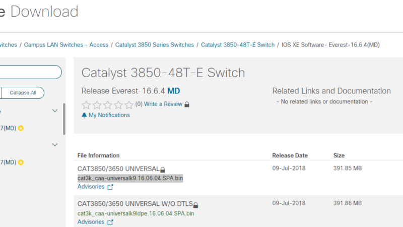 Catalyst 3850 Upgrade Process [Step by Step]