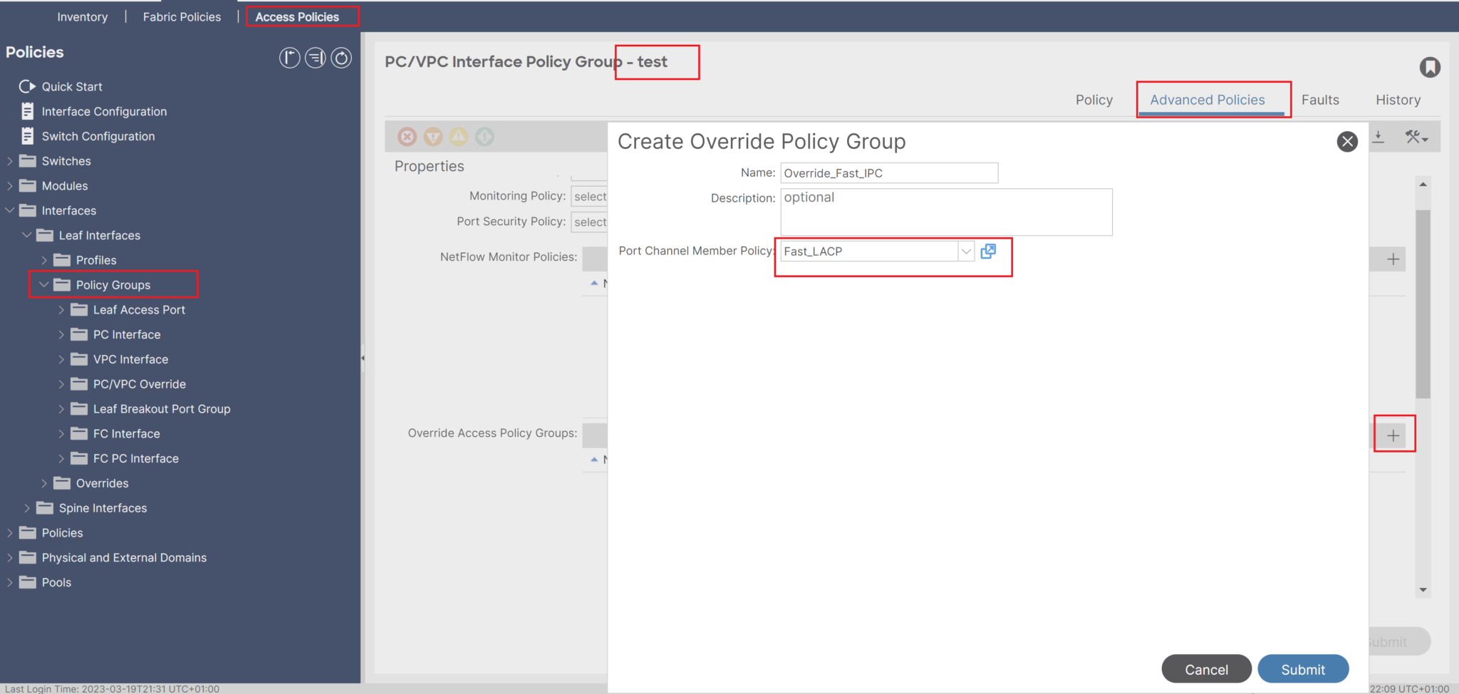 Fast LACP Timer Configuration in Cisco ACI Learn Duty