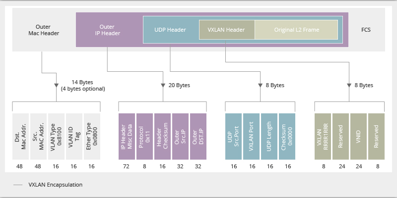 Figure 1 Format de paquet de VXLAN.png